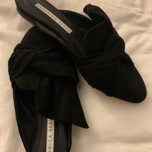 Veronica beard slip on mules